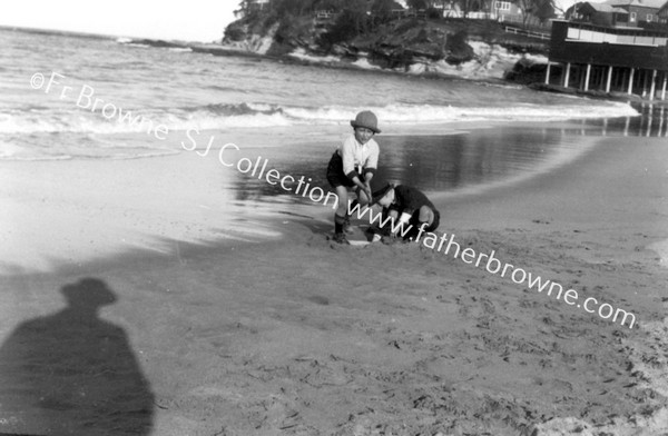 CHILDREN ON BEACH